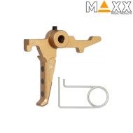 CNC Aluminum Style E Advanced Trigger DARK EARTH per MTW Maxx Model (mx-trg010seg) CNC Aluminum Style E Advanced Trigger DARK EARTH per MTW Maxx Model (mx-trg010seg)