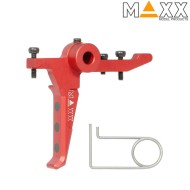CNC Aluminum Style E Advanced Speed Trigger RED for MTW Maxx Model (mx-trg011ser) CNC Aluminum Style E Advanced Speed Trigger RED for MTW Maxx Model (mx-trg011ser)