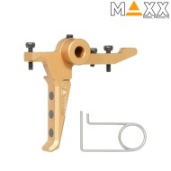 CNC Aluminum Style E Advanced Speed Trigger DARK EARTH for MTW Maxx Model (mx-trg011seg) CNC Aluminum Style E Advanced Speed Trigger DARK EARTH for MTW Maxx Model (mx-trg011seg)