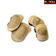 Set Ginocchiere/gomitiere TAN Royal (g1-tan) Set Ginocchiere/gomitiere TAN Royal (g1-tan)