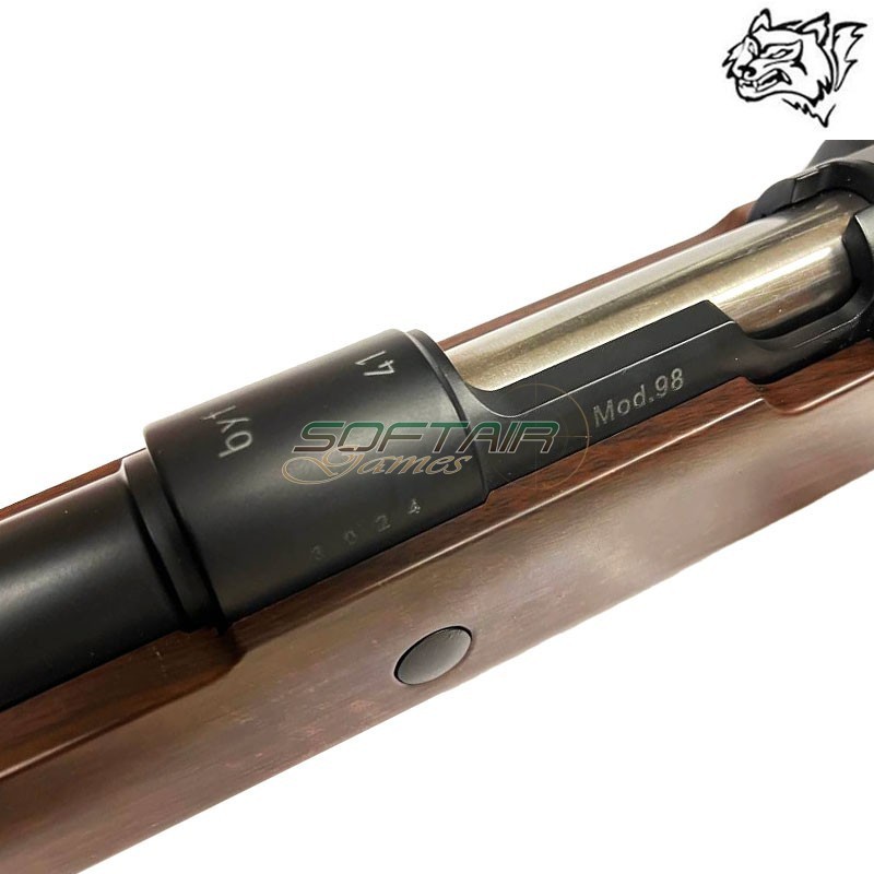 Fucile a molla wwii kar 98k sniper snow wolf (SW-022)
