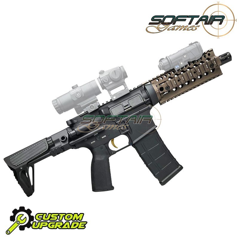 Electric rifle 11.1V READY ADV. Level ASTER GATE PDW D.D. style two tone SGW (sgw-19-tt)