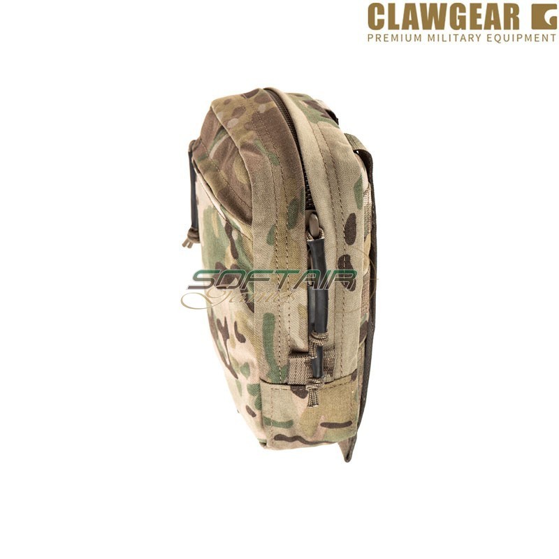 Medium Vertical Utility Pouch Zipped Core MULTICAM Clawgear (cwg-33559-mc)