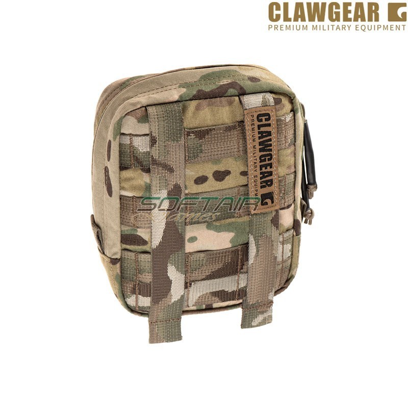 Medium Vertical Utility Pouch Zipped Core MULTICAM Clawgear (cwg-33559-mc)