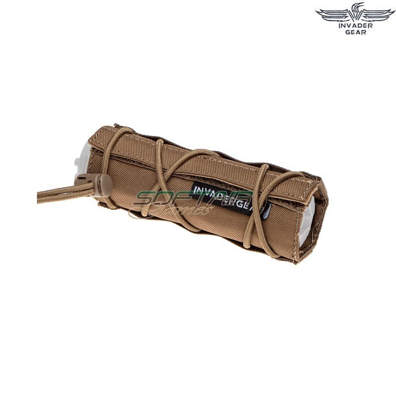 Cover per silenziatore 14cm COYOTE BROWN Invader Gear (ig-34788-cb) Cover per silenziatore 14cm COYOTE BROWN Invader Gear (ig-34788-cb)