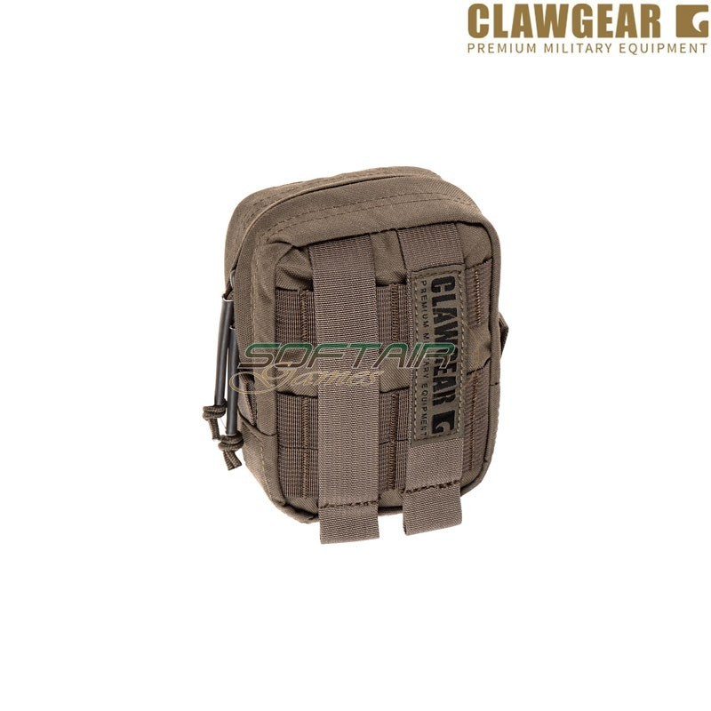 Small Vertical Utility Pouch Core RANGER GREEN Ral7013 Clawgear (cwg-33579-rg)