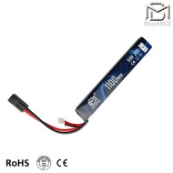 LiFE Battery Mini Tamiya Connector 9.9v X 1100mah 20c Stick Type Bluemax-power® (bmp-9.9x1100-stick)