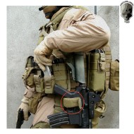 Molle Rifle Weapon Catch Version 2 MULTICAM® Genuine USA Tmc (tmc3261-mc)