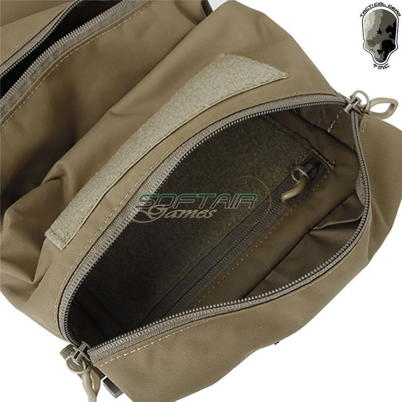Double Pouch Back Panel COYOTE BROWN Tmc (tmc3615-cb)