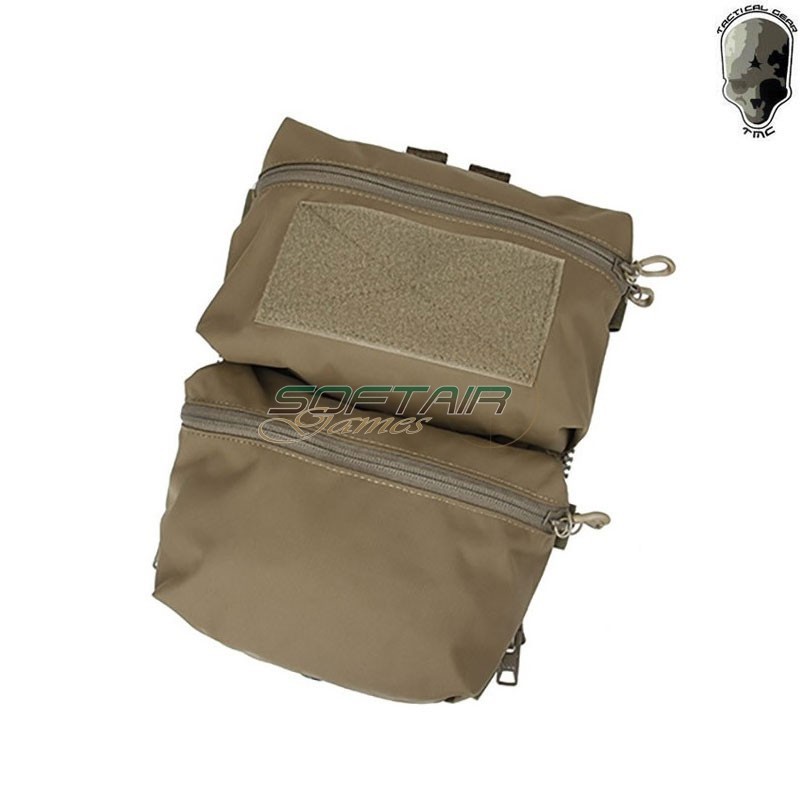 Double Pouch Back Panel COYOTE BROWN Tmc (tmc3615-cb)
