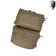 Double Pouch Back Panel COYOTE BROWN Tmc (tmc3615-cb) Double Pouch Back Panel COYOTE BROWN Tmc (tmc3615-cb)