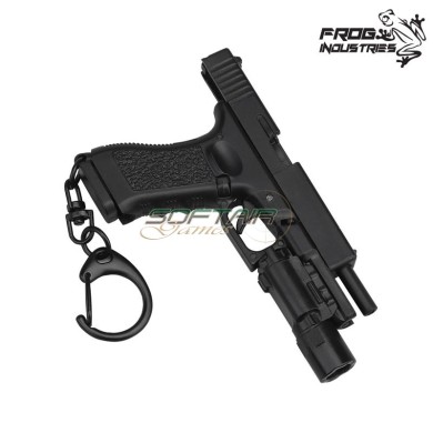 Keychain GLK. style Flashlight BLACK Frog Industries® (fi-woac31-bk)