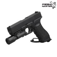 Portachiavi GLK. style Flashlight NERO Frog Industries® (fi-woac31-bk)