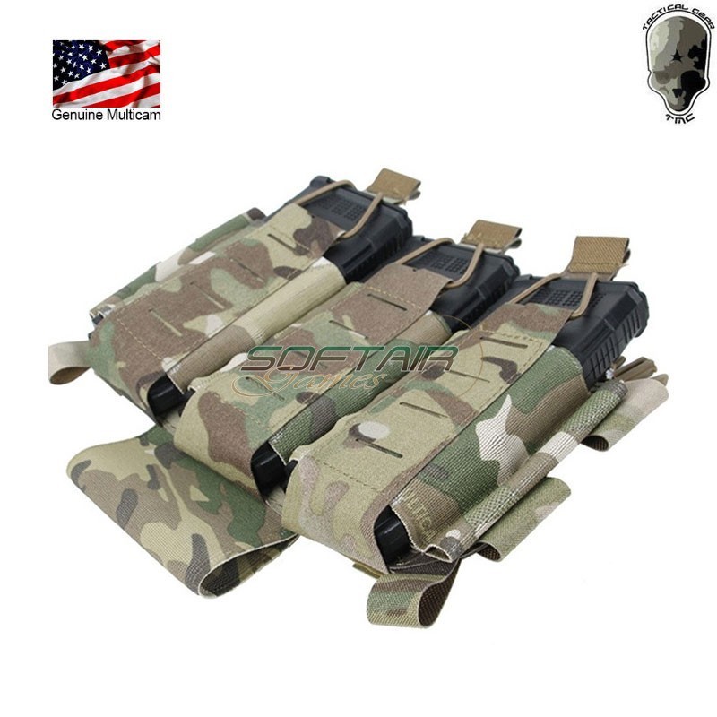 Pouch Placard FCV Style V2 triple for magazine M4 MULTICAM® Genuine USA Tmc (tmc3637-mc)