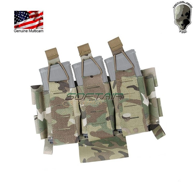 Tasca Placard FCV Style V2 tripla per caricatore M4 MULTICAM® Genuine USA Tmc (tmc3637-mc)