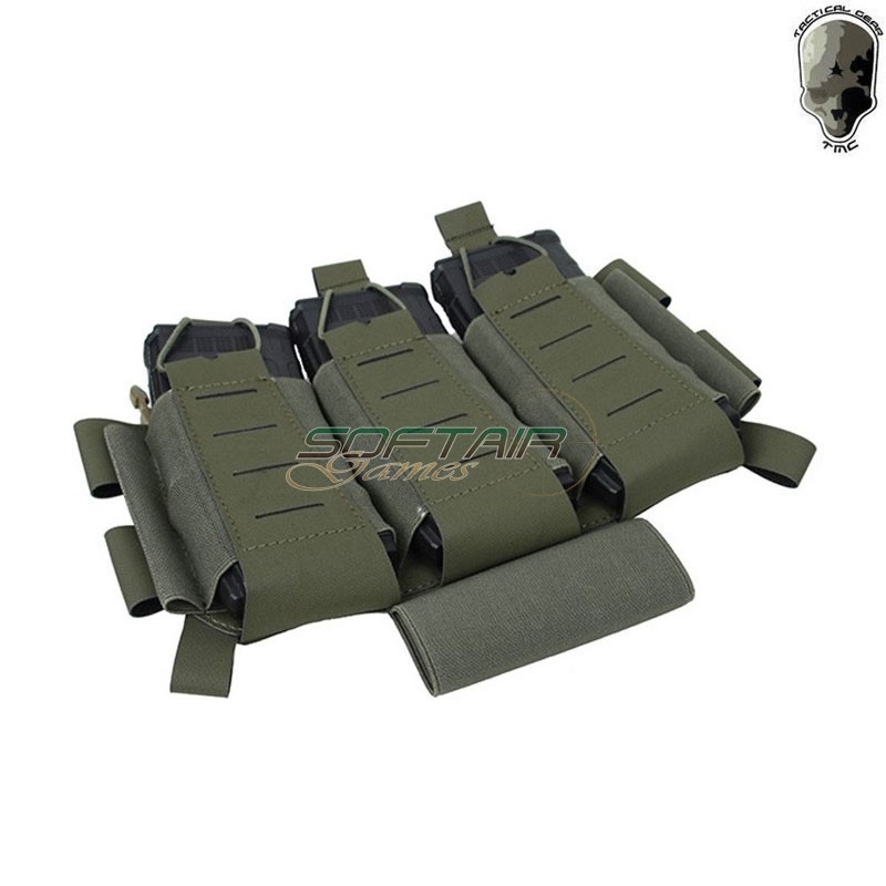 Pouch Placard FCV Style V2 triple for magazine M4 RANGER GREEN Tmc (tmc3637-rg)