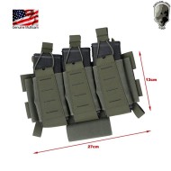 Tasca Placard FCV Style V2 tripla per caricatore M4 RANGER GREEN Tmc (tmc3637-rg)