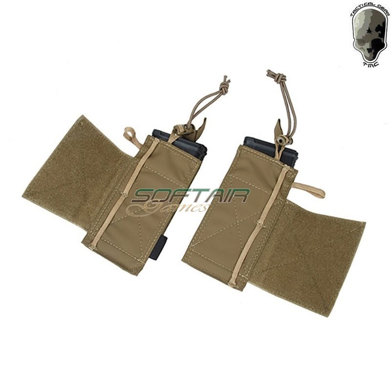 Set tasche porta radio SS COYOTE BROWN Tmc (tmc3055-cb)