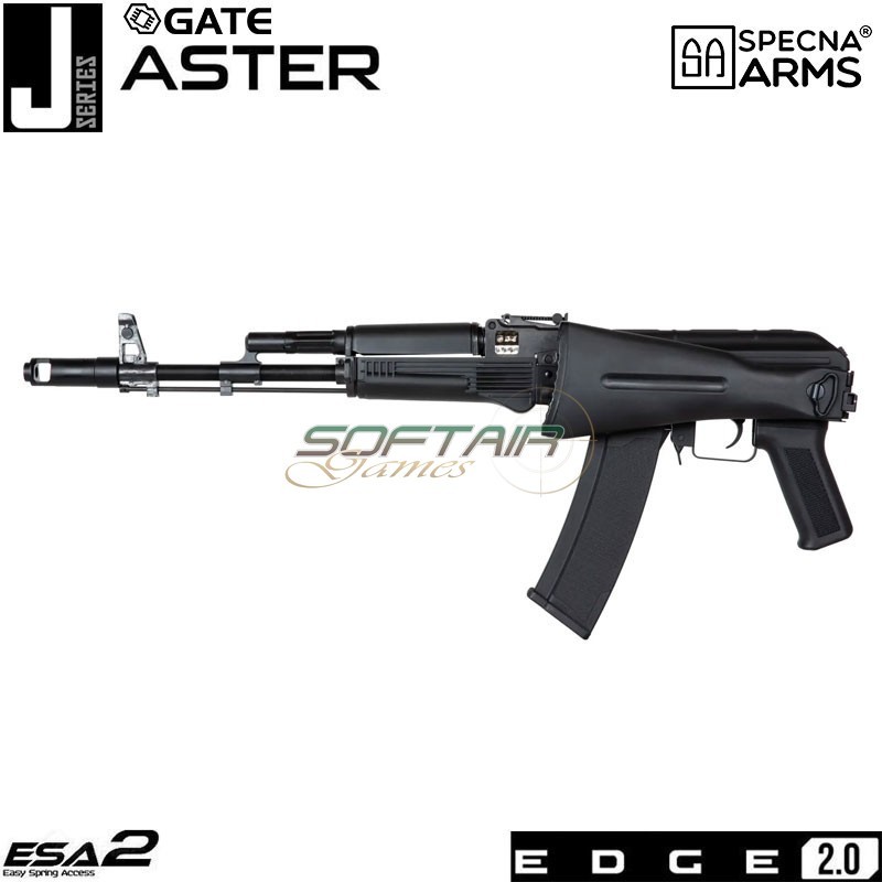 Electric rifle J-Series™ SA-J01 Edge 2.0™ carbine replica BLACK Specna Arms® (spe-01-035513)