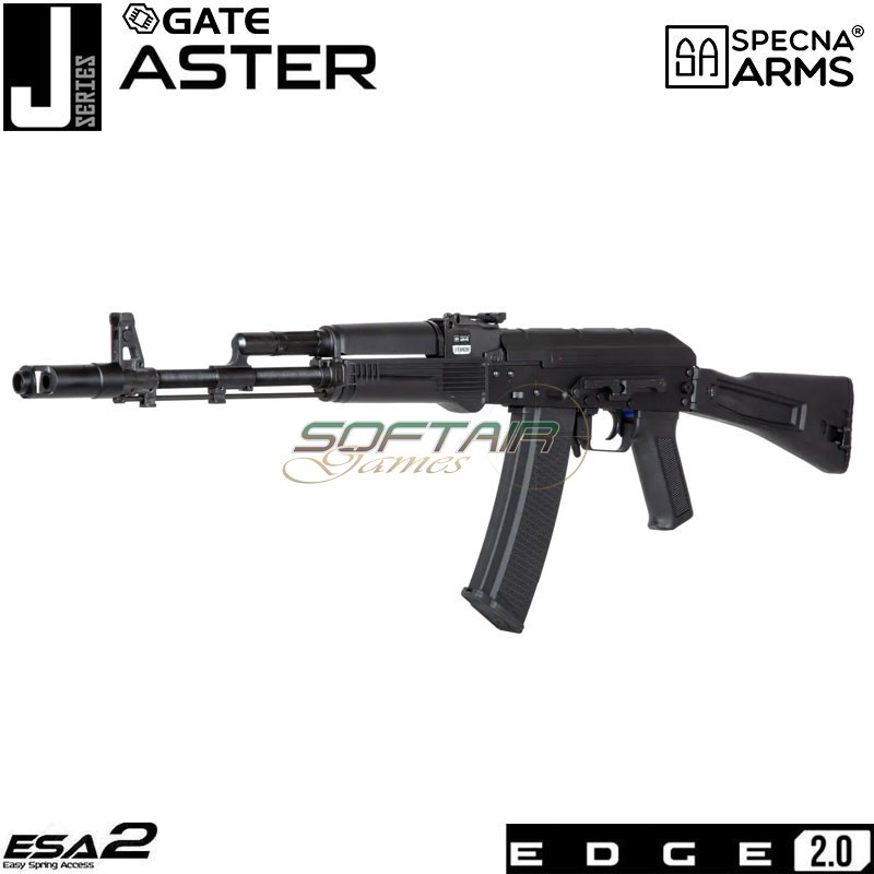 Fucile elettrico J-Series™ SA-J01 Edge 2.0™ carbine replica BLACK Specna Arms® (spe-01-035513)