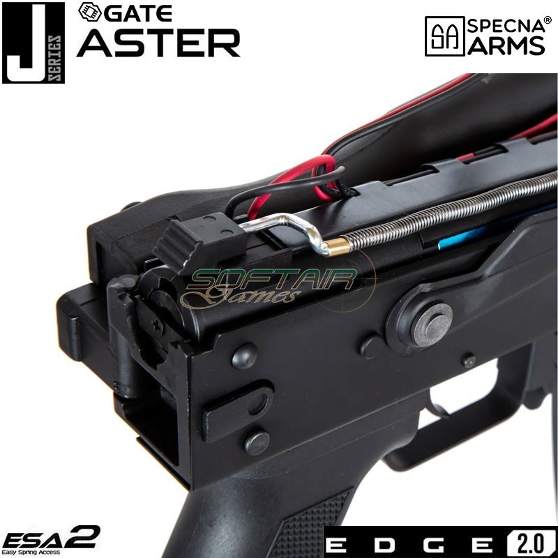 Electric rifle J-Series™ SA-J01 Edge 2.0™ carbine replica BLACK Specna Arms® (spe-01-035513)