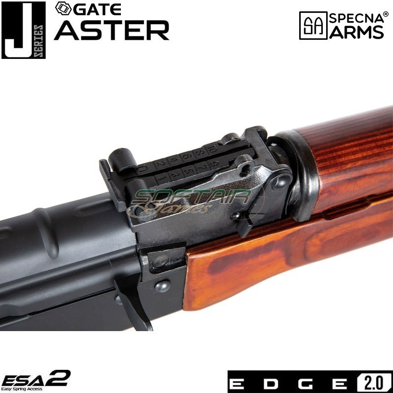 Electric rifle J-Series™ SA-J02 Edge 2.0™ carbine replica REAL WOOD Specna Arms® (spe-01-035514)