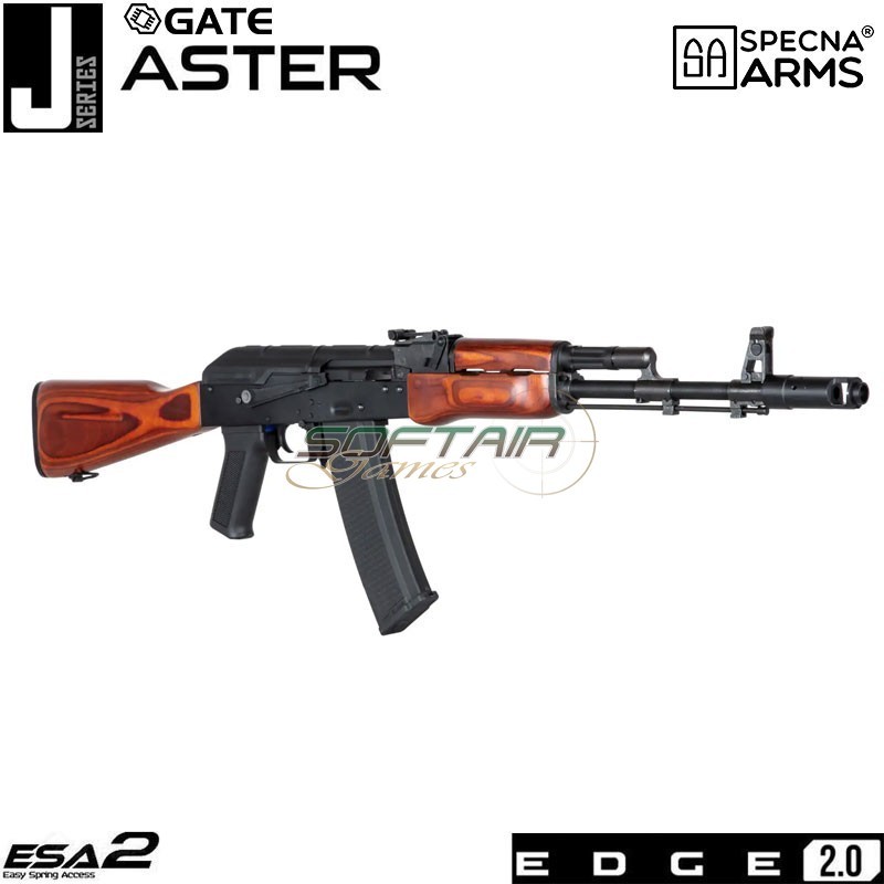 Electric rifle J-Series™ SA-J02 Edge 2.0™ carbine replica REAL WOOD Specna Arms® (spe-01-035514)