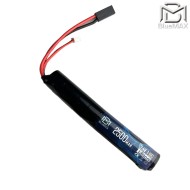 Batteria Li-ion Connettore Mini Tamiya 7.4v X 2500mah 10c Stick Type Bluemax-power® (bmp-7.4x2500-stick)