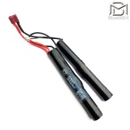 Batteria Li-ion Connettore Deans 7.4v X 5000mah 10c CQB Type Bluemax-power® (bmp-7.4x5000-ds-cqb)