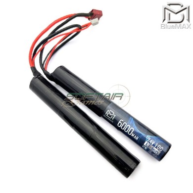 Li-ion Battery Deans Connector 7.4v X 6000mah 10c Stick Type Bluemax-power® (bmp-7.4x6000-ds-cqb)