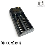 Carica Batterie Intelligente a 2 Slot per 18650 Bluemax-power® (bmp-typec-charger) Carica Batterie Intelligente a 2 Slot per 18650 Bluemax-power® (bmp-typec-charger)