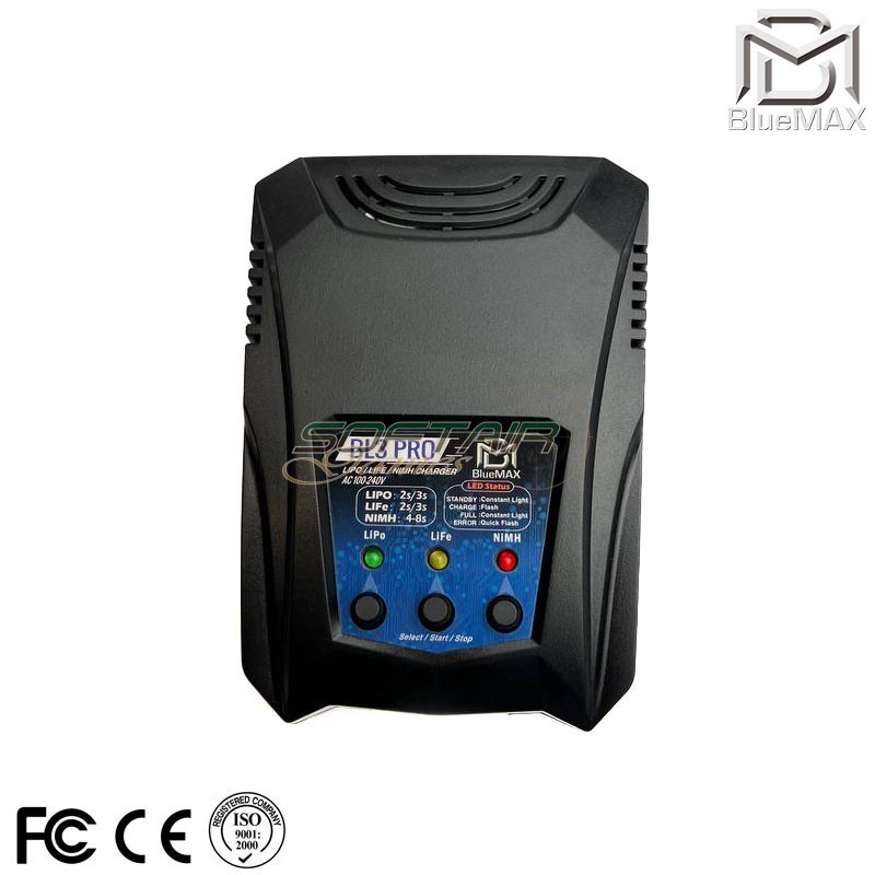 Battery Charger LiPo / LiFe / NiMH / NiCd BL3 PRO Compact Bluemax-power® - Softair  Games - ASG Softair San Marino