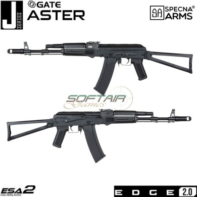 Electric rifle J-Series™ SA-J03 Edge 2.0™ carbine replica BLACK Specna Arms® (spe-01-035515)