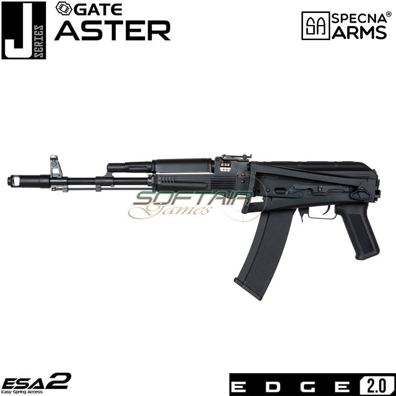 Electric rifle J-Series™ SA-J03 Edge 2.0™ carbine replica BLACK Specna Arms® (spe-01-035515)