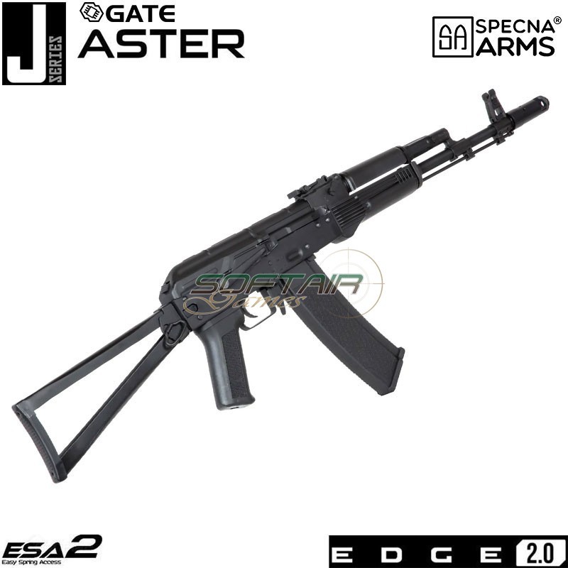 Electric rifle J-Series™ SA-J03 Edge 2.0™ carbine replica BLACK Specna Arms® (spe-01-035515)