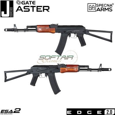 Electric rifle J-Series™ SA-J04 Edge 2.0™ carbine replica REAL WOOD Specna Arms® (spe-01-035516)
