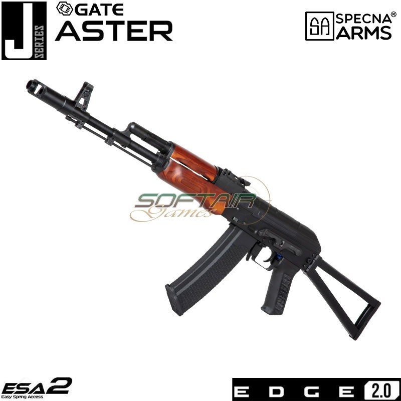 Electric rifle J-Series™ SA-J04 Edge 2.0™ carbine replica REAL WOOD Specna Arms® (spe-01-035516)