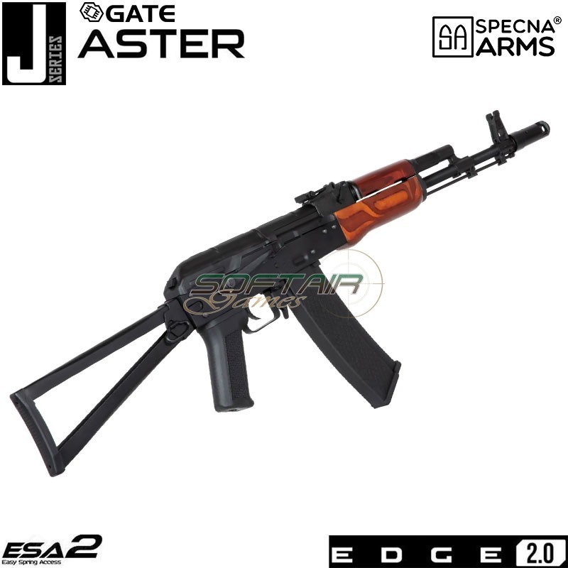 Fucile elettrico J-Series™ SA-J04 Edge 2.0™ carbine replica REAL WOOD Specna Arms® (spe-01-035516)