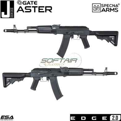 Electric rifle J-Series™ SA-J05 Edge 2.0™ carbine replica BLACK Specna Arms® (spe-01-035517)
