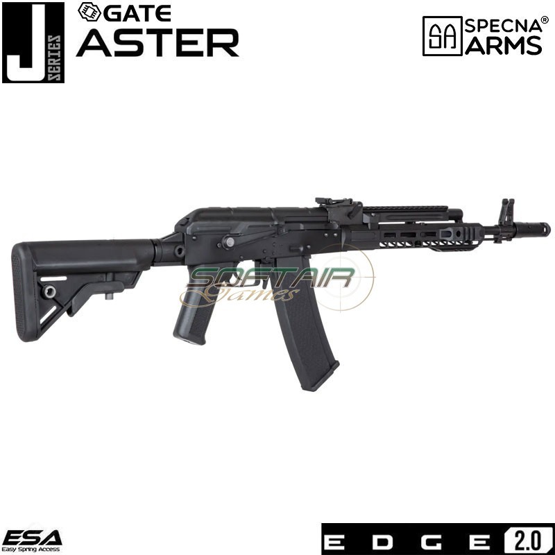 Fucile elettrico J-Series™ SA-J06 Edge 2.0™ carbine replica BLACK Specna Arms® (spe-01-035518)