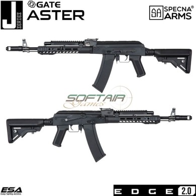 Electric rifle J-Series™ SA-J06 Edge 2.0™ carbine replica BLACK Specna Arms® (spe-01-035518)
