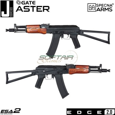 Electric rifle J-Series™ SA-J08 Edge 2.0™ carbine replica REAL WOOD Specna Arms® (spe-01-035520)