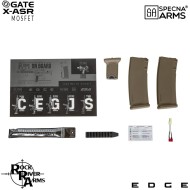 Fucile elettrico SA-E07 RRA M4 Noveske keymod carbine Edge™ HALF TAN Specna Arms® (spe-01-033908)