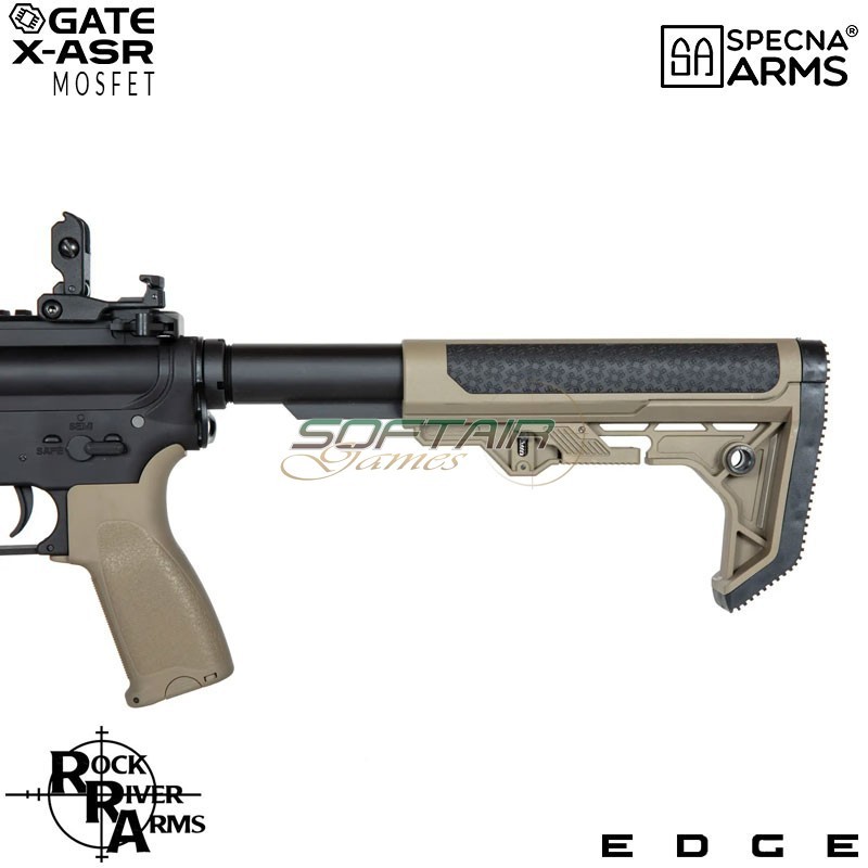 Fucile elettrico SA-E07 RRA M4 Noveske keymod carbine Edge™ HALF TAN Specna Arms® (spe-01-033908)