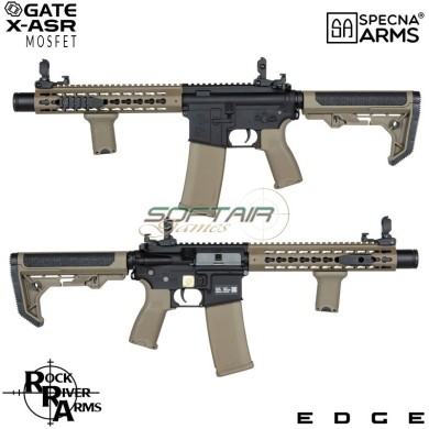Electric rifle SA-E07 RRA M4 Noveske keymod carbine Edge™ HALF TAN Specna Arms® (spe-01-033908)