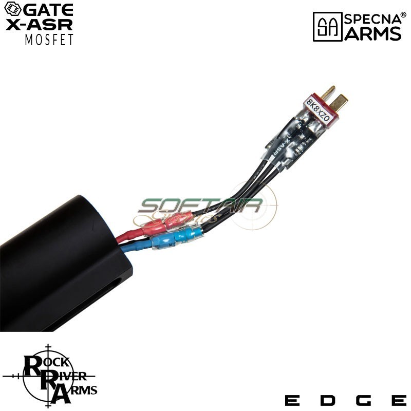 Electric rifle SA-E07 RRA M4 Noveske keymod carbine Edge™ BLACK Specna Arms® (spe-01-033907)