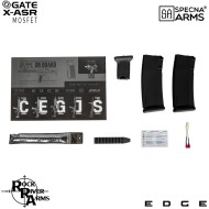 Fucile elettrico SA-E07 RRA M4 Noveske keymod carbine Edge™ BLACK Specna Arms® (spe-01-033907)