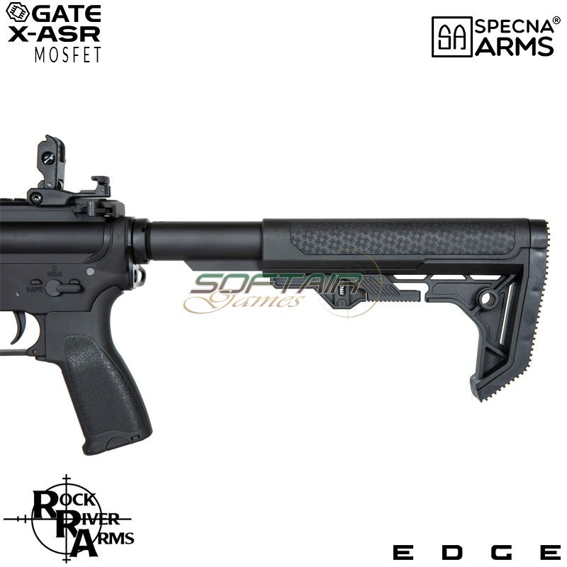 Electric rifle SA-E07 RRA M4 Noveske keymod carbine Edge™ BLACK Specna Arms® (spe-01-033907)