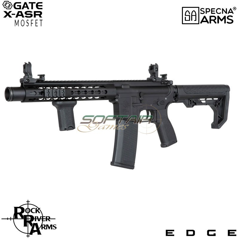 Electric rifle SA-E07 RRA M4 Noveske keymod carbine Edge™ BLACK Specna Arms® (spe-01-033907)