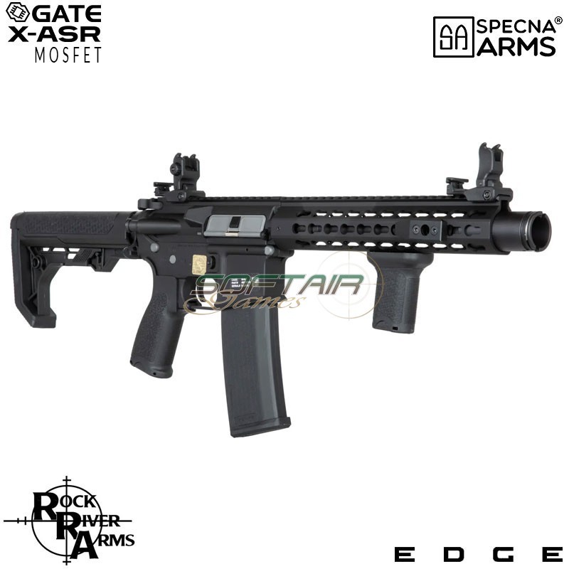 Electric rifle SA-E07 RRA M4 Noveske keymod carbine Edge™ BLACK Specna Arms® (spe-01-033907)